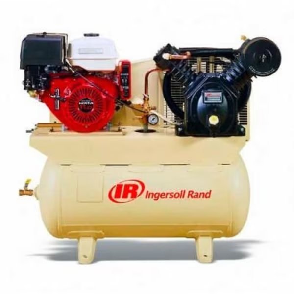 Ingersoll Rand 2475F13GH, 13 HP, Stationary Gas Comp, 30 Gal, 175 PSI, 25 CFM, Honda, Electric/Recoil, Ingersoll Rand Co, Mfr#: 45466067